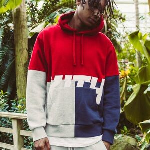 KITH patchwork williams hoodie